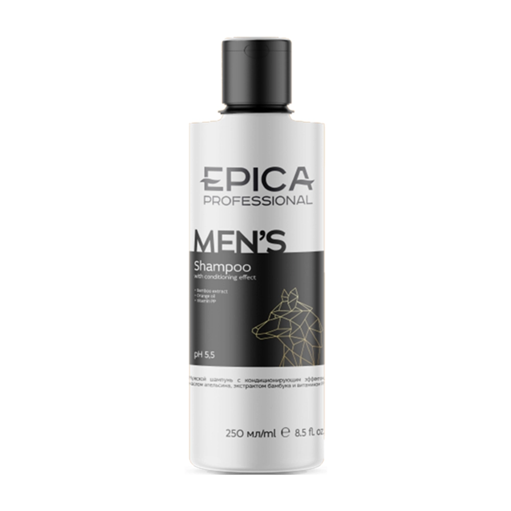 EPICA Professional Men's Мужской шампунь, 250 мл