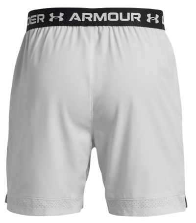 Мужские шорты теннисные Under Armour Men's UA Vanish Woven 6" Shorts - halo gray/black