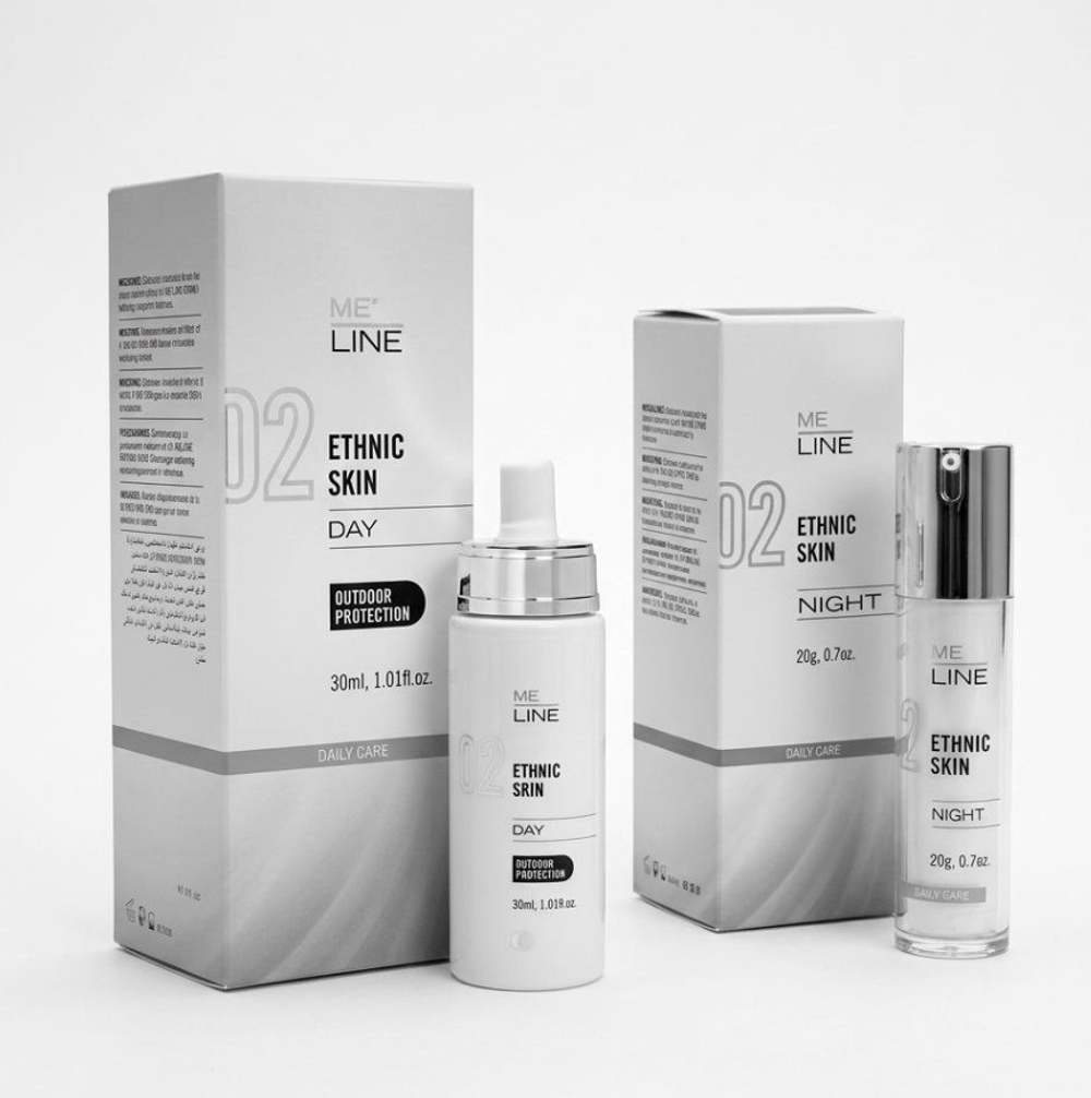 Набор от пигментации 2 | ME LINE 02 Ethnic Skin Day + Night