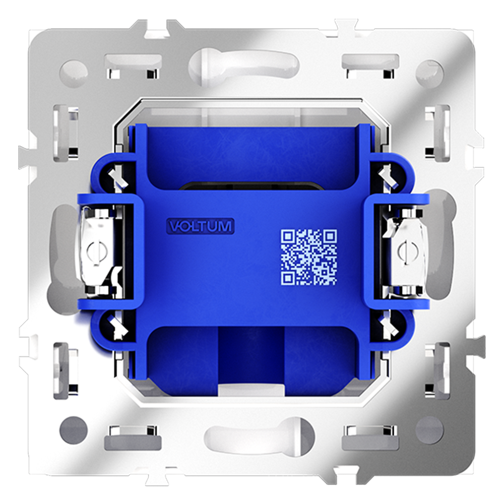 Вывод кабеля VOLTUM S70, (белый матовый) VLS080202