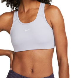 ТОП теннисный Nike Swoosh Bra Pad - Фиолетовый