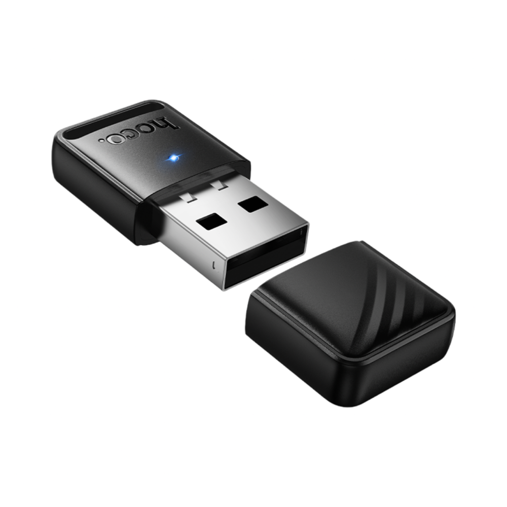 USB-адаптер беспроводной Hoco UA42 Bluetooth 5.4 для подключения ноутбука, мыши, клавиатуры