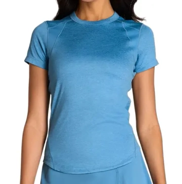Женская теннисная футболка Wilson All Day - blue