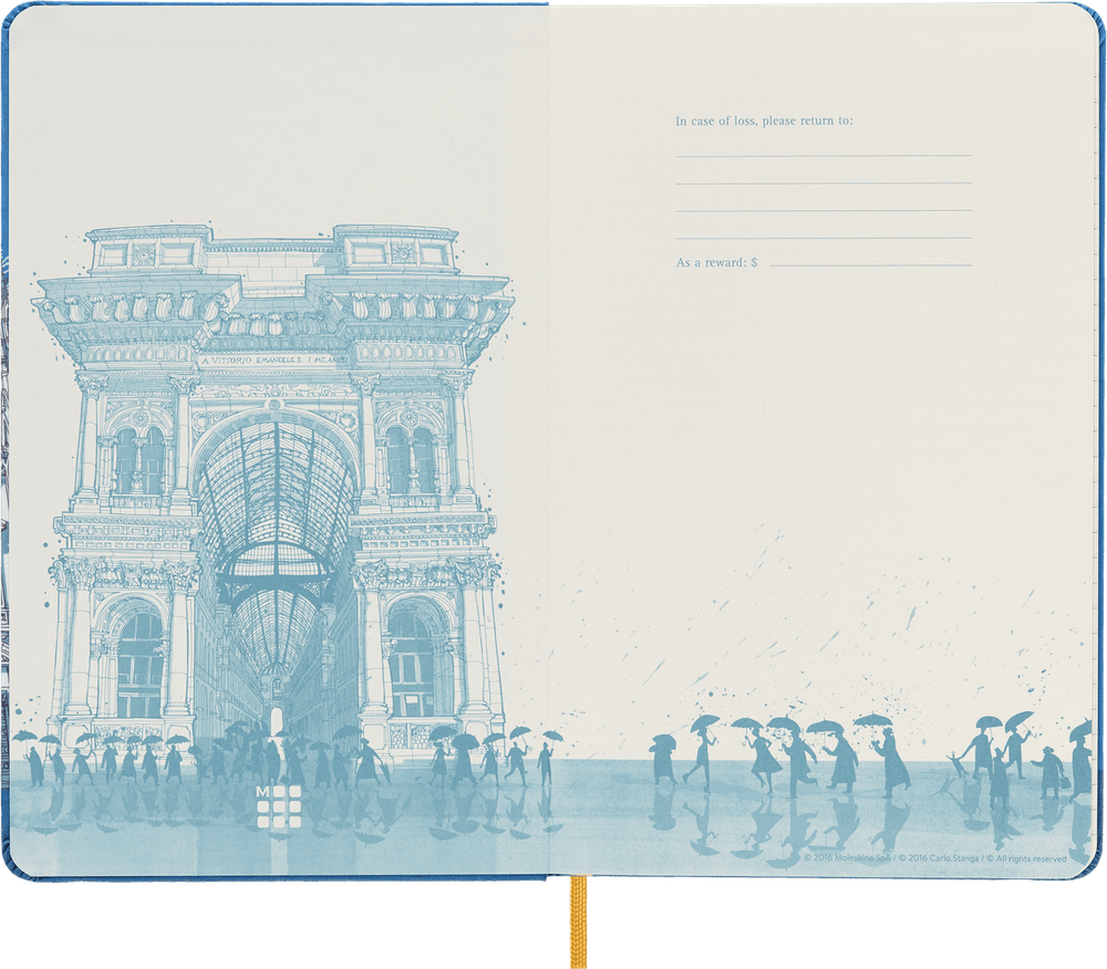 Блокнот Moleskine LE I AM MILAN Large 240 стр в линейку (LEQP060IAMI) 2