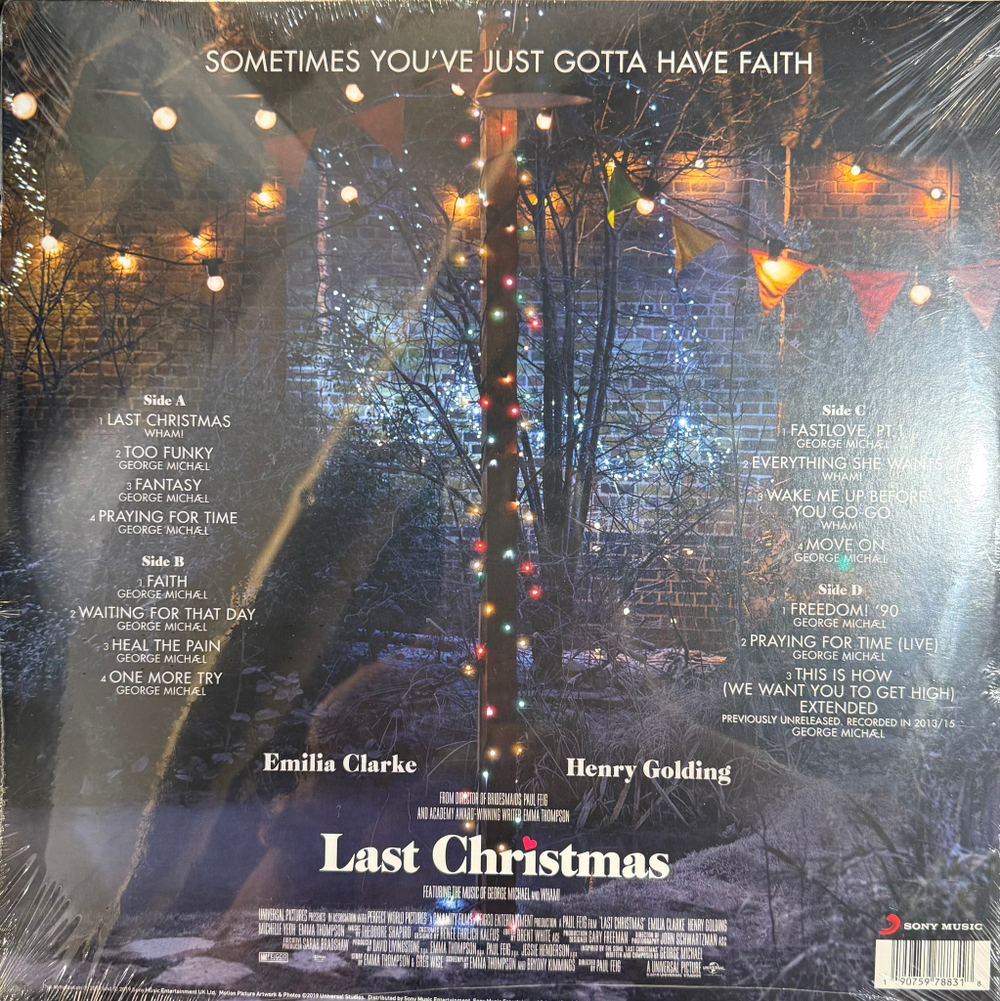 Виниловая пластинка George Michael & Wham! - Last Christmas 2LP