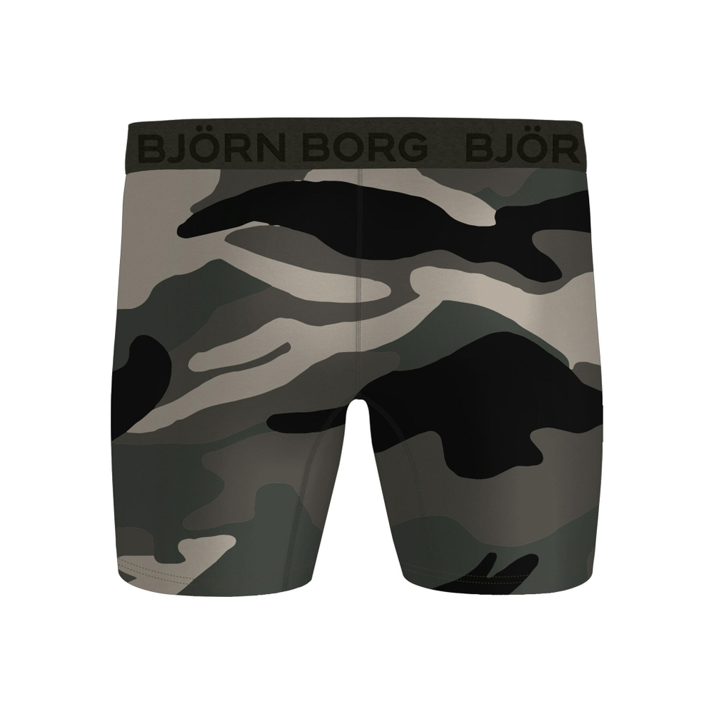Björn Borg Performance Boxer Shorts Men - Green, Black