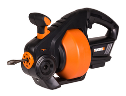 Устройство для прочистки труб аккумуляторное WORX WX891.9 20В без АКБ и ЗУ коробка