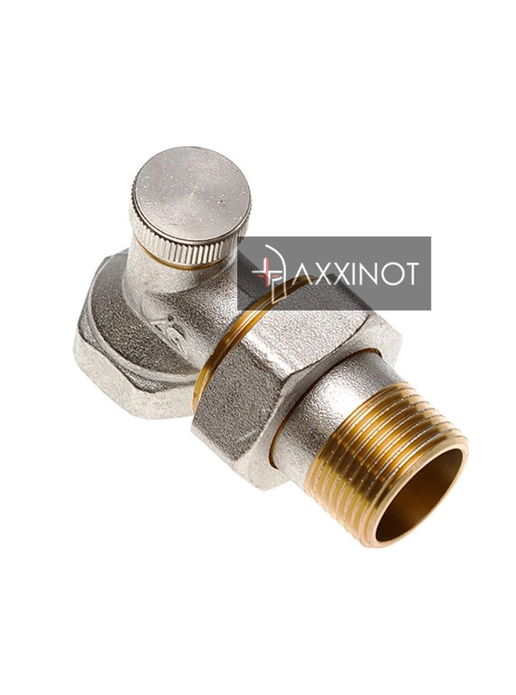 Вентиль запорный 3/4" угловой