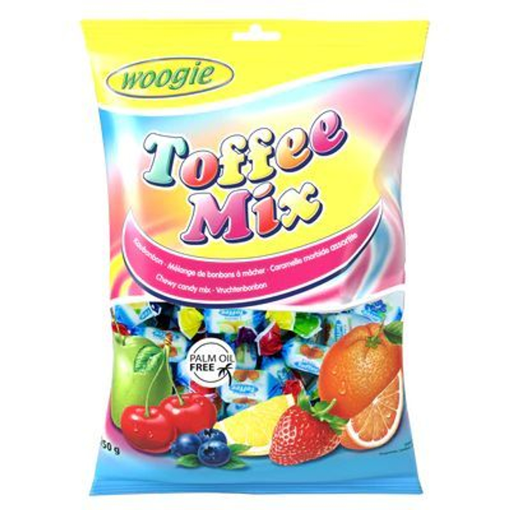 Ирис Woogie toffee mix  Ассорти   250 г (из Финляндии)