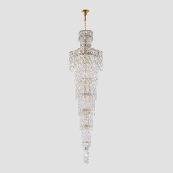 Люстра Crystal Lux ABRIL SP28 GOLD