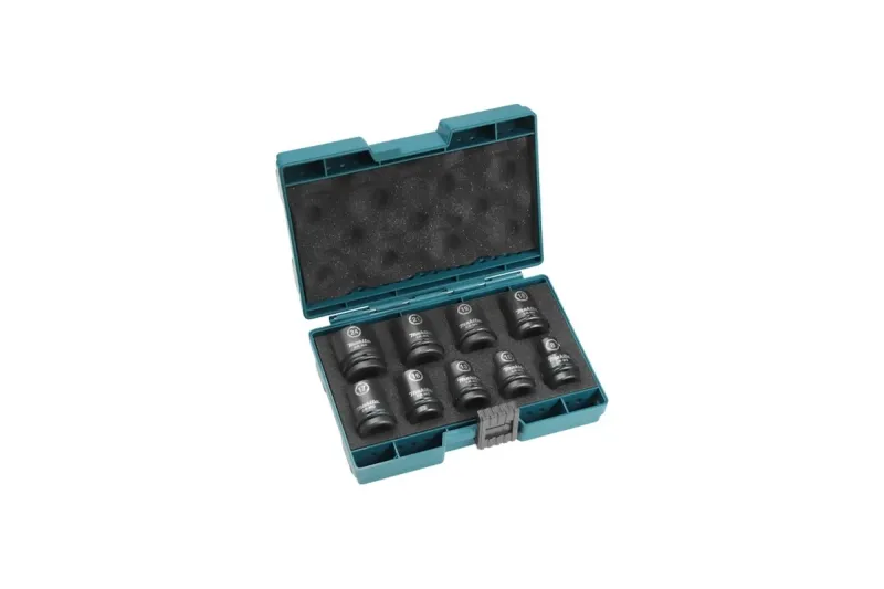 Набор ударных головок Makita E-16564, 1/2″, 9 шт.