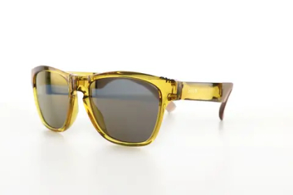 Спортивные очки HILX Unfold Shiny Crystal Yellow / Gold Polarized Lens
