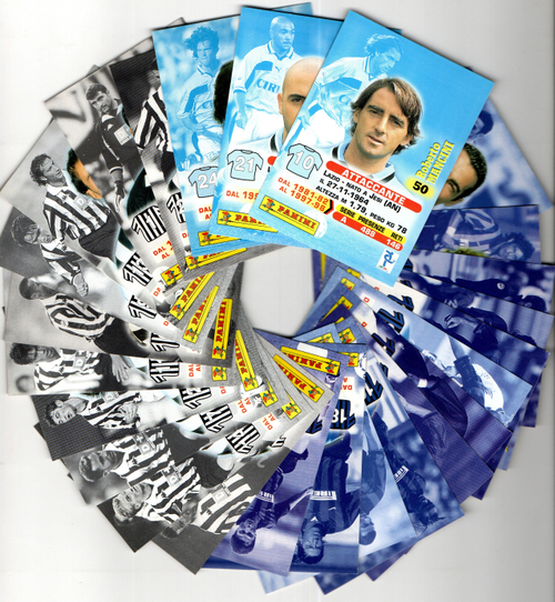 Набор футбольных карточек Панини - Panini - 25 штук Футбол 99 - выпуск 1999 год № 26-50
