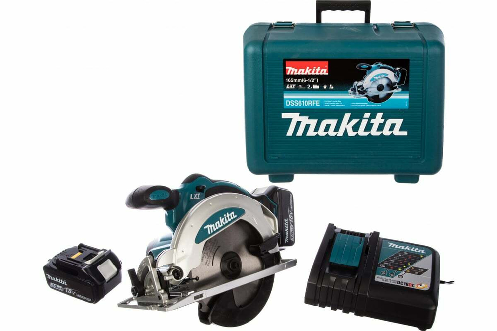 Аккумуляторная дисковая пила Makita LXT DSS610RF