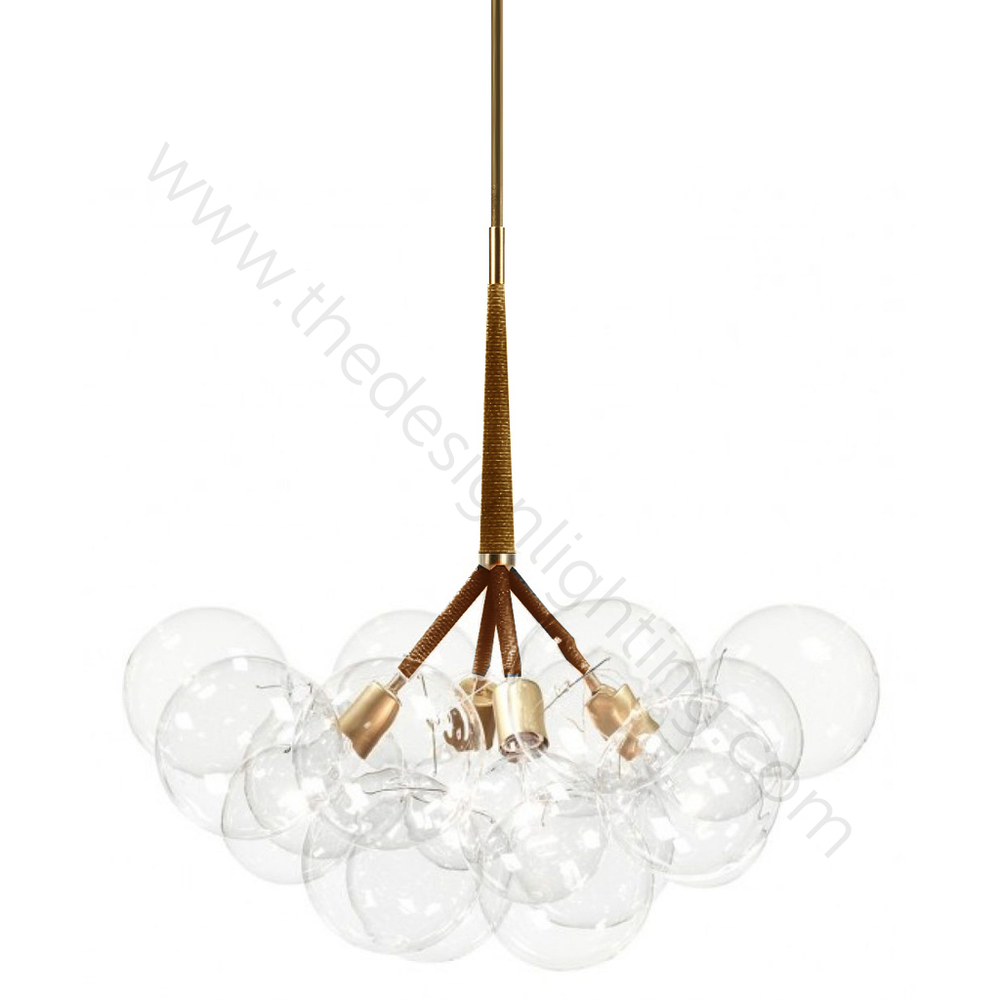 Pendant design lamp  Bubble X-Large by Pelle (Brown)