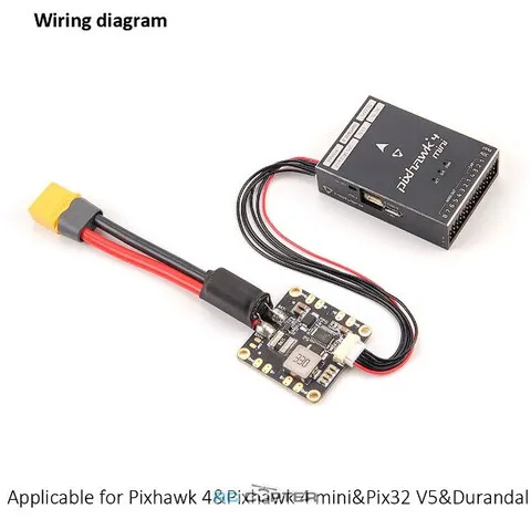 Модуль питания Holybro PM06 v2 14S micro (2-14S 70A (120A), 5.2V 3A, PDB) для Pixhawk 4/6c