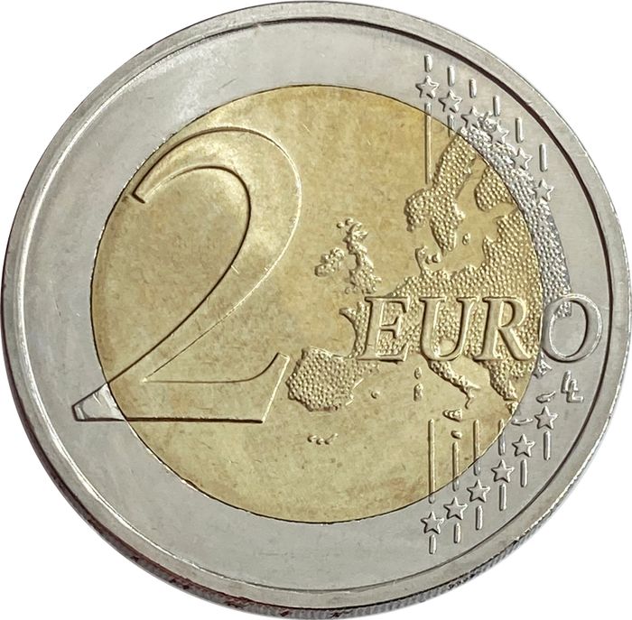 2 евро 2019 Германия «30 лет падению Берлинской стены» (двор D)