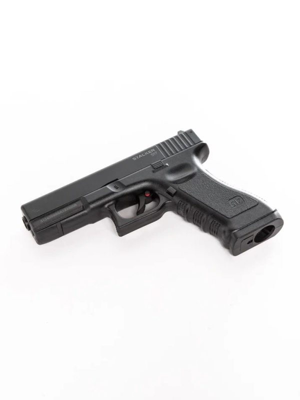 Пистолет пневм. Stalker S17 (аналог "Glock17") к.4,5мм, пластик, 120 м/с, чер