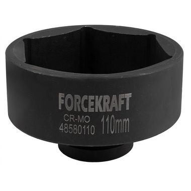 Головка ударная глубокая 1'', 110мм (6гр.) FORCEKRAFT FK-48580110
