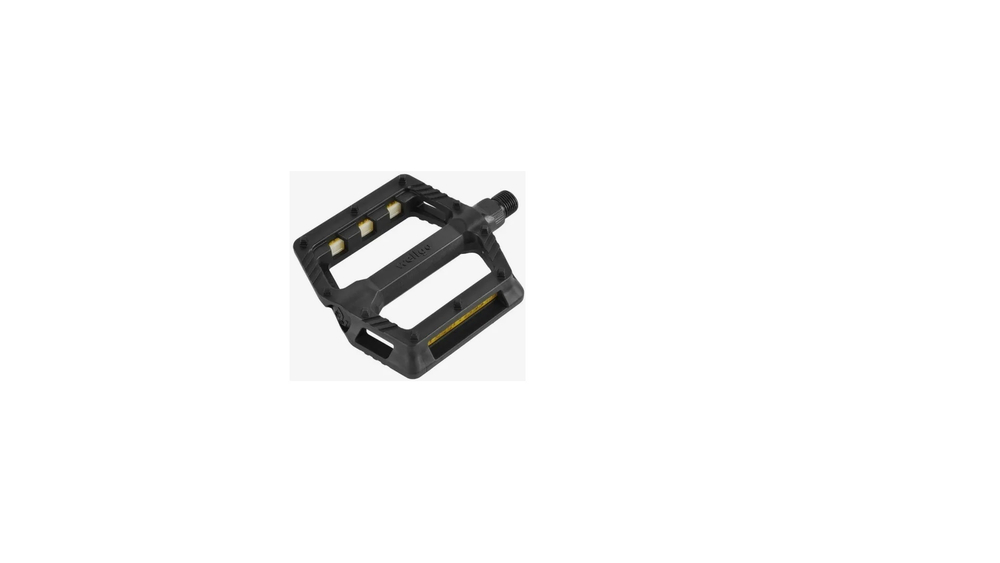 Педали Wellgo PLATFORM пластиковые, 116x100x26мм, резьба 9/16", полимерные подшипники, черные