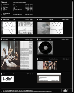 [Альбом] i-dle - We are (Special Jewel Ver.)