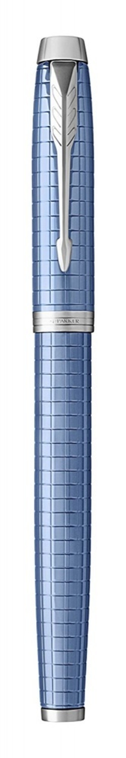 Перьевая ручка Parker IM Premium F322, Blue CT, перо: F, цвет чернил: Blue, в подарочной упаковке.