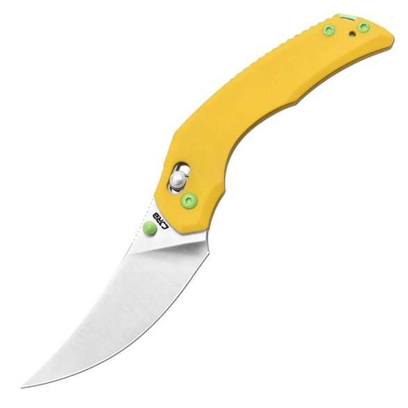Цена наСкладной нож CJRB Nanner, сталь AR-RPM9, рукоять G10, желтый