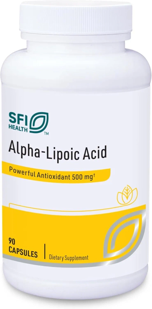 Klaire Labs Alpha-Lipolic Acid 500mg 90vegcaps.