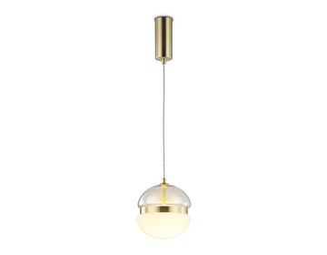 Подвесной светодиодный светильник 20W 3000K LH11001 GD/FR золото/белый матовый High Light Modern Ambrella