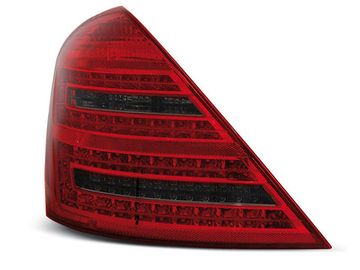 Задние фонари Mercedes S W221 red smoke led