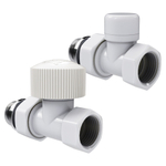 Набор термостатический прямой Royal Thermo Design 1/2quot;М30х1,5 (Белый)