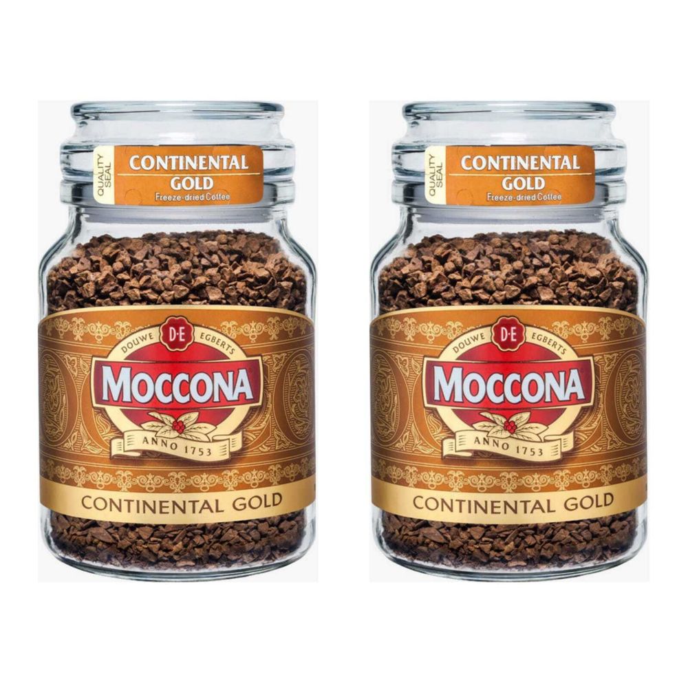 Кофе растворимый Moccona Continental Gold 190 г 2 шт