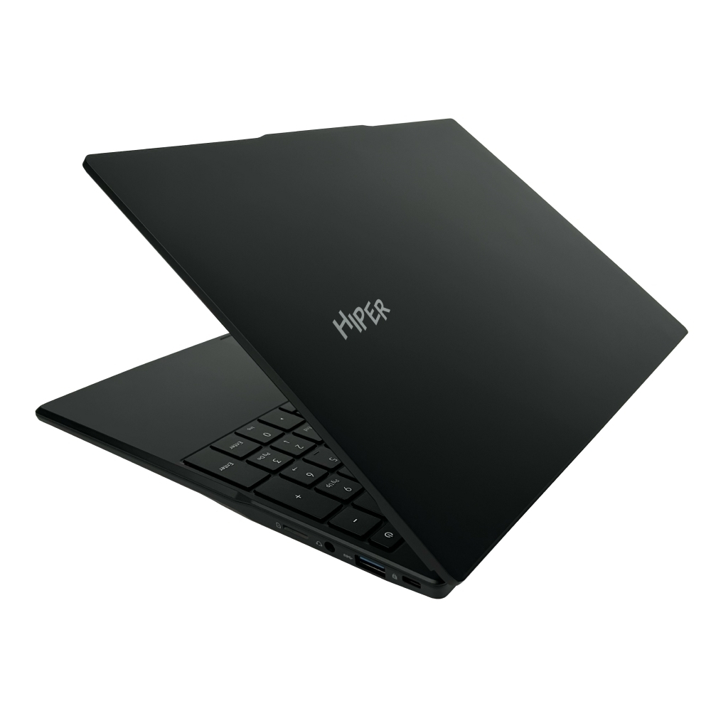 Ноутбук Hiper Workbook I151 [FWBC151-I512HR16N5FABWPG] Black 15.6" (FHD IPS i5-12450H(2Ghz) / 16Gb / 512Gb SSD / W11Pro)
