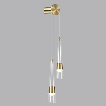 Светодиодный настенный светильник 24W 3000К 5043/24WL золото Lump Odeon Light