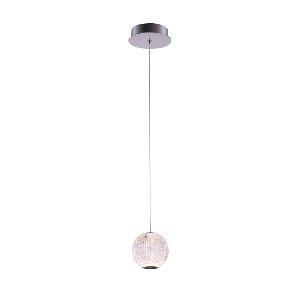 Подвесной светильник MD20001012-1A chrome
