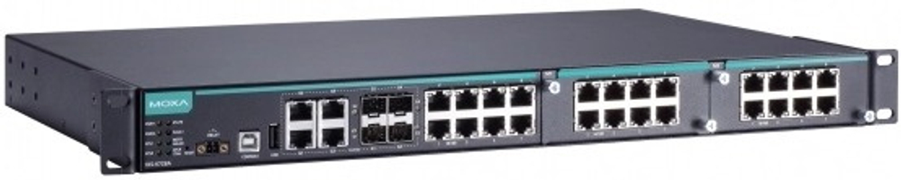 Коммутатор управляемый MOXA IKS-6728A-8PoE-4GTXSFP-48-48-T