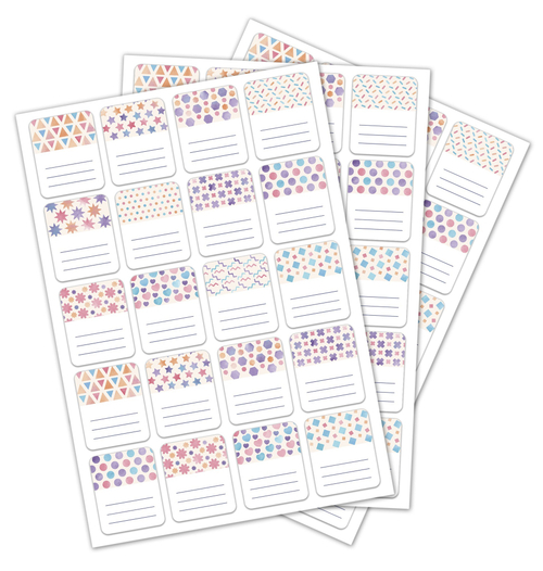 Наклейки для подписи Policomprint М19. 36х46 мм, 60 шт.