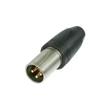 Neutrik NC3MXX-HD-D кабельный разъем XLR male влагозащищенный корпус IP67, золоченные контакты