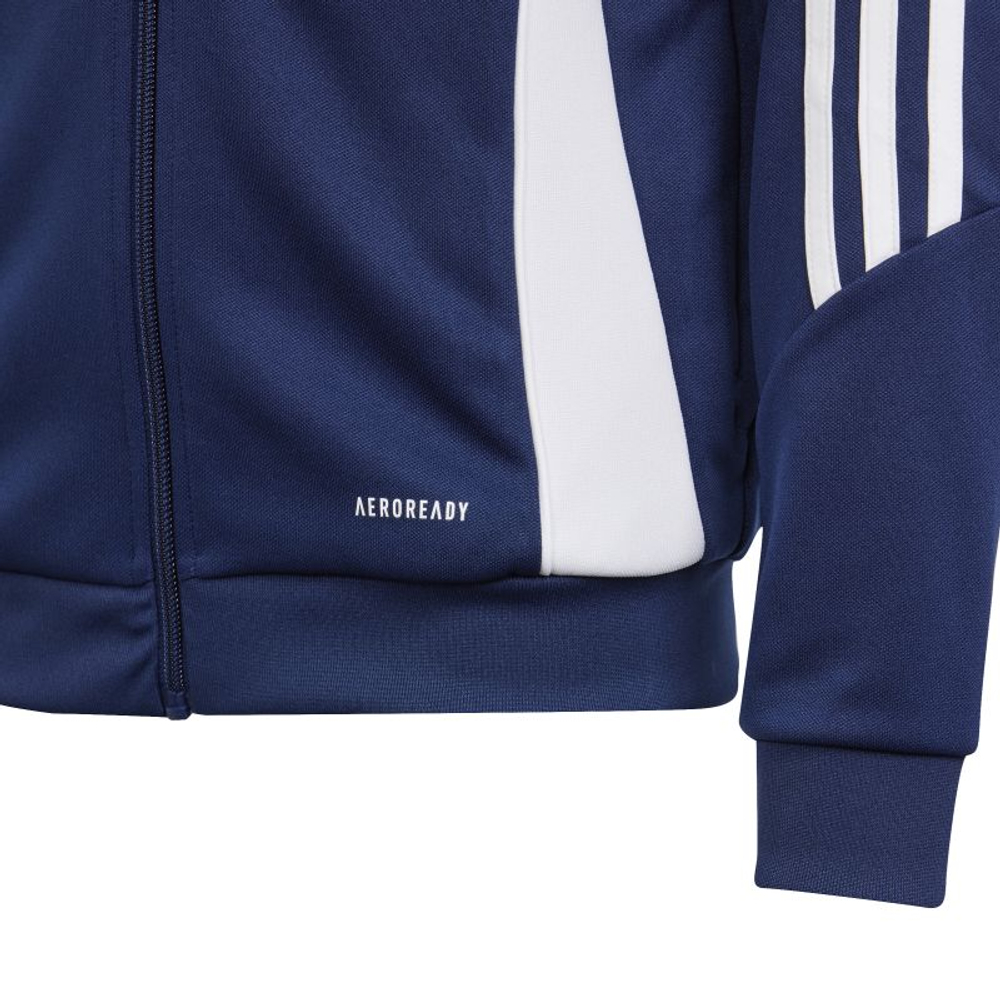 Толстовка для мальчика Adidas Kids Tiro 24 Training — team navy blue/white