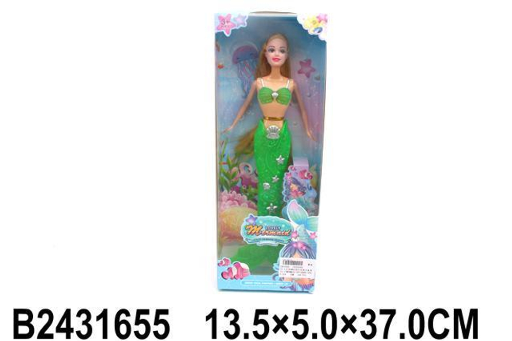 Кукла тип Модница Русалка 37см, коробка HJS5505