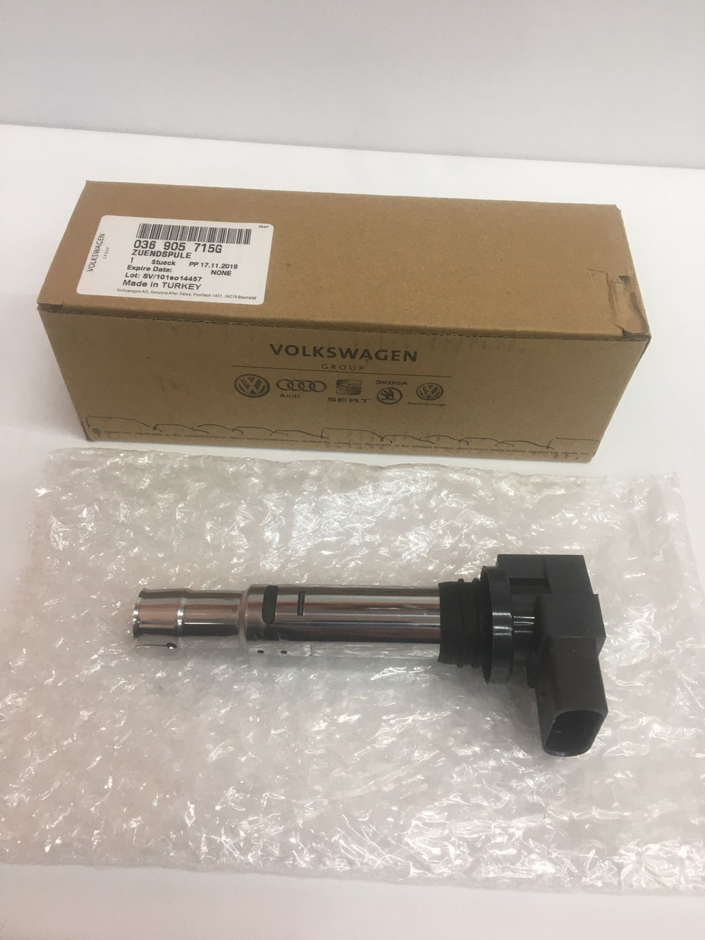 Катушка зажигания 036905715G для Polo, Golf V, Octavia