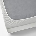 Наматрасник IKEA GRUSNARV (ГРУСНАРВ), Белый, Водонепроницаемый, 90х200 см