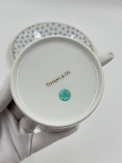 Чайная пара Tiffany & Co «Dancing T»