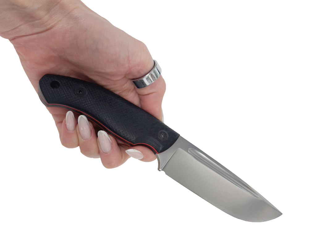 Нож Райбек №1, сталь D2, рукоять G10 Black, Град Горький