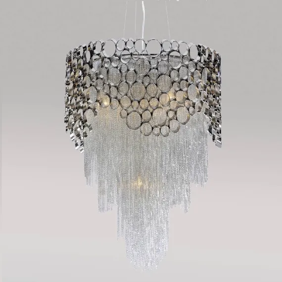 Подвесная люстра Hauberk HAUBERK SP-PL6 D45 Crystal Lux