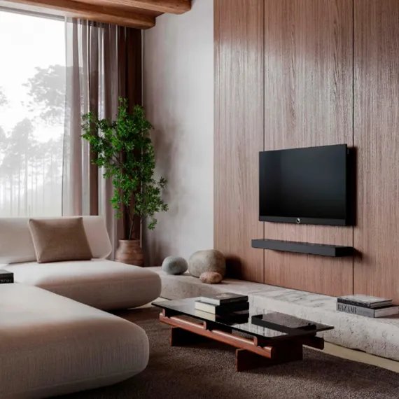 Loewe inspire 55 OLED + Klang Bar3 mr Basalt Grey