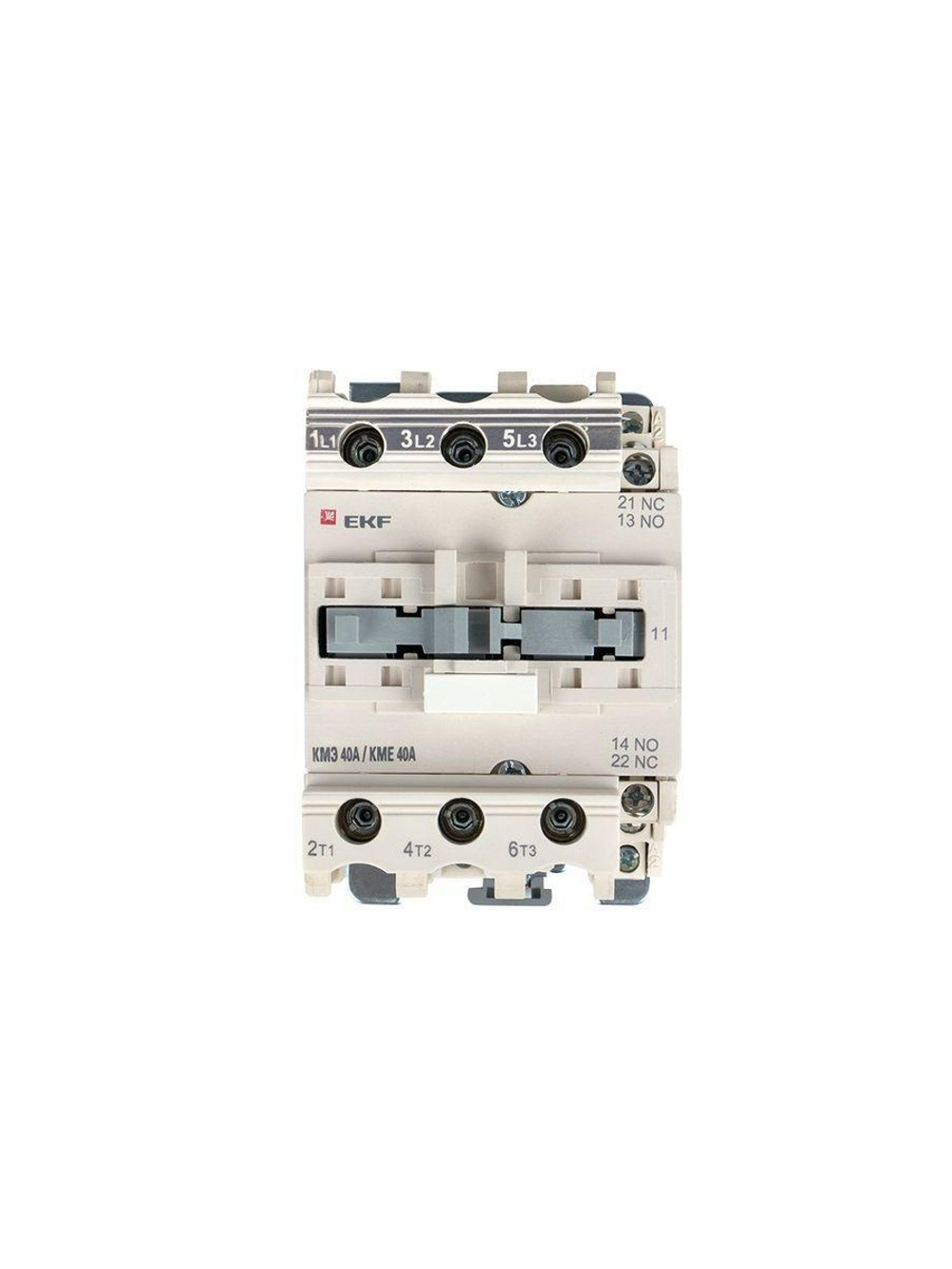 Контактор КМЭ 40А кат. 380В AC 1НО+1НЗ EKF ctr-s-40-380