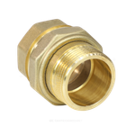 Соединитель латунь американка Ду 25 (1") прямой ВР/НР LD LD.65.520.25