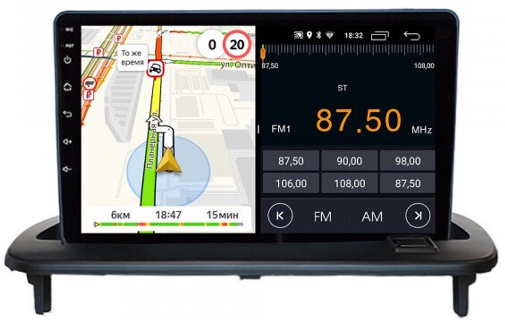 Магнитола для Volvo S40/V50 2004-2012, C30 2006-2012 - Parafar PF187FHD на Android 13, CarPlay, 4G SIM-слот