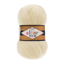 Пряжа Angora Real 40 1 (Настоящая Ангора 40)